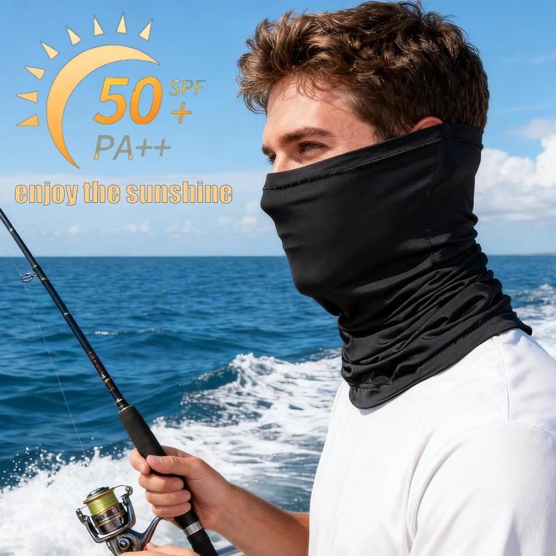 Cooling Neck Gaiter UPF 50+ Sun Protection Ice Silk Breathable Moisture Wicking Face Cover for Men Women Outdoor Sports
