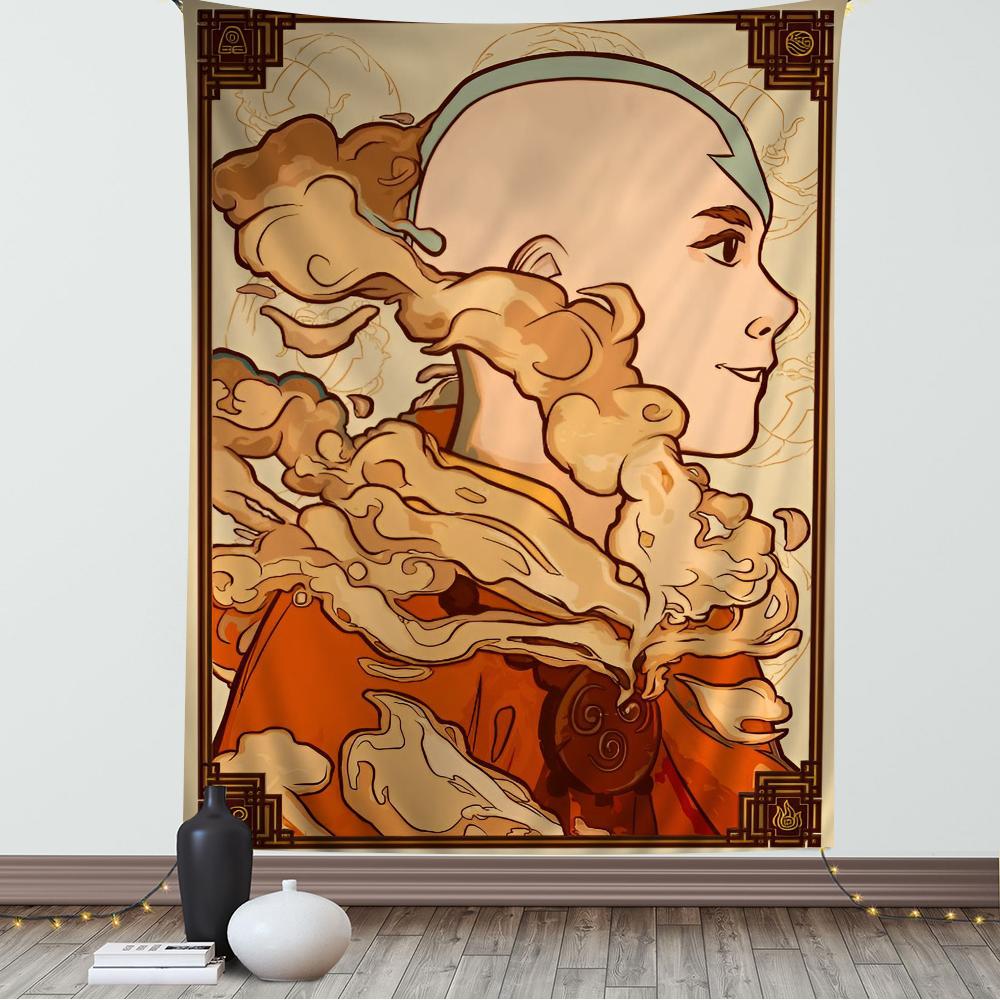 Avatar the Last Airbender DIY Wall Tapestry Hippie Flower Wall Carpets Dorm Decor Wall Art Decor