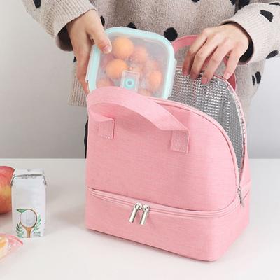 Lunchtasche, auslaufsicher, isoliert, Bento-Einkaufstasche, kompakt, langlebig, isolierte Lunchbox-Tasche für Büro, Reisen, Picknick