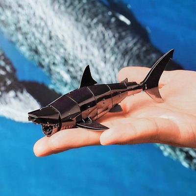 3D Tridimensional Metal Furun Tridimensional Jaw Rechin Model Model Asamblare Jucărie Cifre Biologie Marea Coreea Puzzle 3D