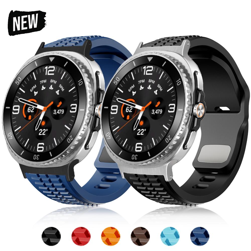 Silikon-Sportarmband für Samsung Galaxy Watch Ultra 2025 47mm 8Classic 46mm Weiches Band für SAMSUNG GALAXY 8 40mm 44mm Armbänder