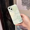 Oil Painting Flower Is Suitable for Apple 17 Silicone 16pro Soft 15 Hanging Chain 14 Simple 13iphone High Value Mobile Phone Case