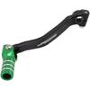 AnXin Motorcycle Gear Shifter Pedal Shift Lever Arm CNC for KX250F 2009-2020 KX250 2019-2023 KX250X 2021-2023 Dirt Bike Green
