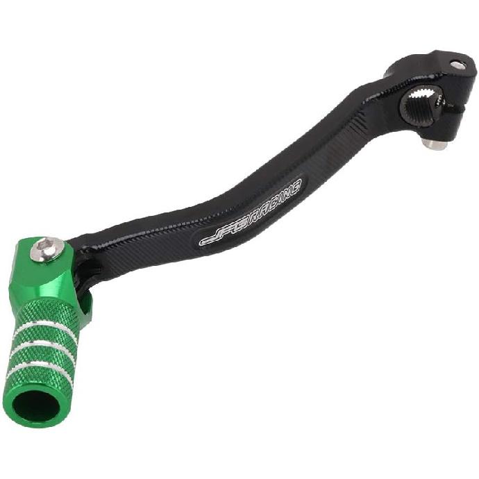 AnXin Motorcycle Gear Shifter Pedal Shift Lever Arm CNC for KX250F 2009-2020 KX250 2019-2023 KX250X 2021-2023 Dirt Bike Green