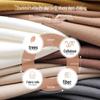 Threaded Large Square Collar Women's Slim Modal T-Shirt - Spring/Autumn 2025