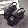 Quality Platform Sandals For Women Chunky Sole Adjustable Buckle Strap Casual Summer Beach Shoes Non-Slip Thick Bottom Sandals