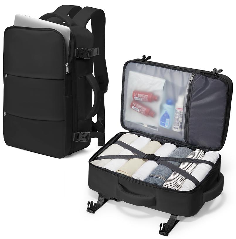 Large Capacity Travel Backpack Underseat Cabin Bags Carry-On Airplane Backpack, Work Bussiness Laptop Backpack Casual School Bag
