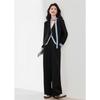 Xinflyu Elegantes Zweiteiliges Anzugset für Damen