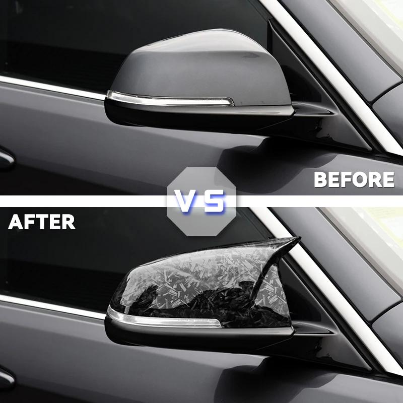 Osłona lusterka wstecznego Osłona lusterka bocznego Osłona lusterka wstecznego Czarna błyszcząca Do BMW serii 1 2 3 4 F20 F21 F22 F30 F32 F36 X1 F87 M3
