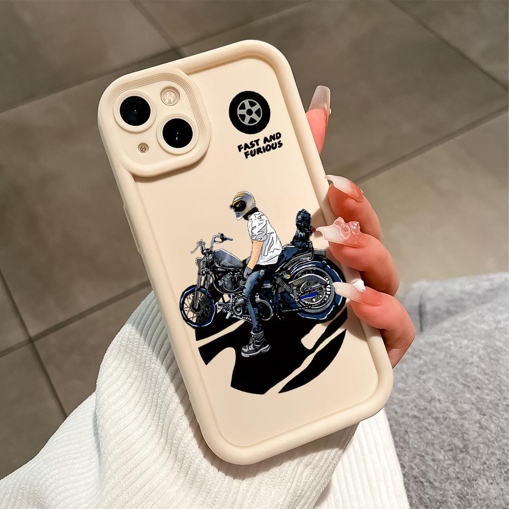 Soft Silicone Phone Casing Full Cover Camera Shockproof Protection Case for Samsung Xiaomi Redmi Poco