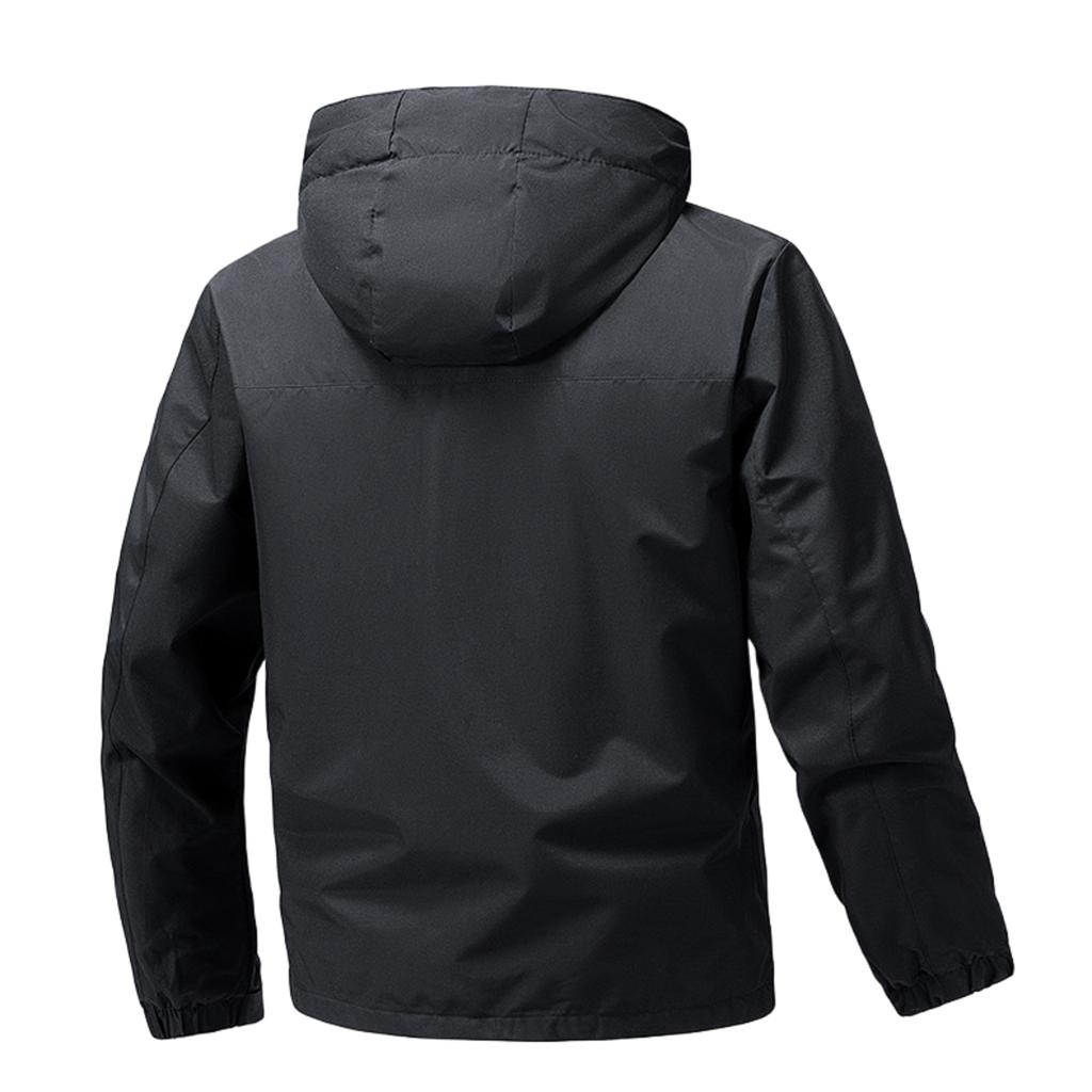 Men's Outdoor Workwear Jacket Multi-Pocket Work Clothing Windproof And Waterproof Outerwear