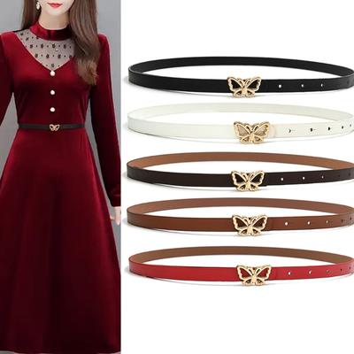 Adjustable PU Leather Waist Belt With Secure Snap Closure For Dresses Coats And Office Clothing Stylish Waistband