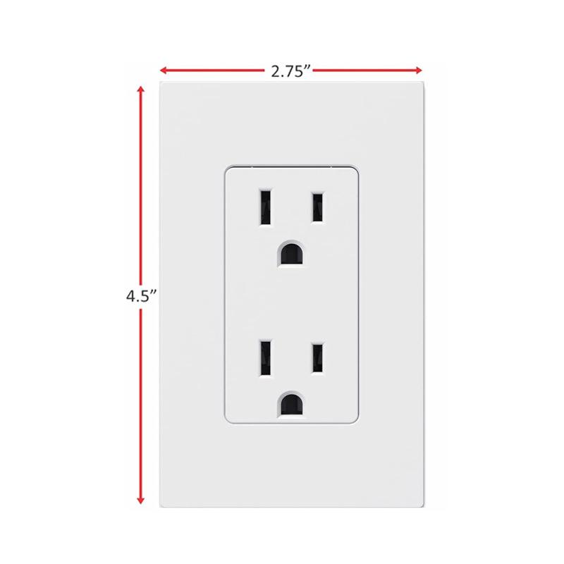 Fake Power Outlet Prank Wall Decal - Fool's Day Vinyl Sticker
