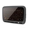 Mini teclado inalámbrico con retroiluminación de 2,4 GHz, H18 + USB, pantalla táctil completa, Air Mouse, teclado de oficina y negocios