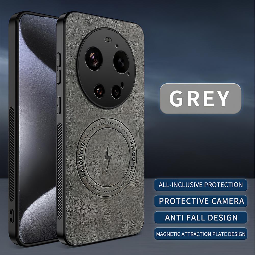 For Xiaomi Mi 17 Ultra 17 Pro Max 17T Pro 15T 14T Pro Case Magnetic Fashion PU Leather Shockproof Protection Phone Back Cover