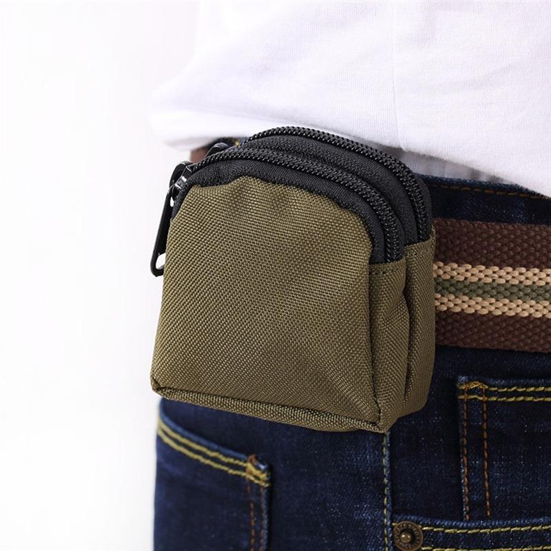 Tactical Waist Bag Multifunctional Waterproof Bags Military Key Coin Bag Purses Utility Pouch Organizer Pouch Camping Belt 1PC