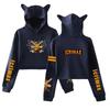Streetwear Women Sexy Icrimax Print Cropped Sweatshirts Oversize Loose Harajuku Pullovers Spring Korean Casual Tops