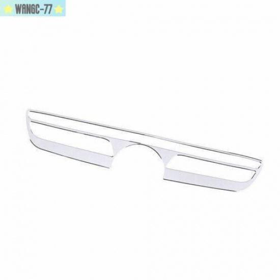 For Benz C-Class Control Frame Trim Console AC Button Steel Silver 2015-2018 New