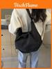 Borsa a Spalla Pieghevole in Nylon per Viaggi Casual con Chiusura a Coulisse e Grande Capacità