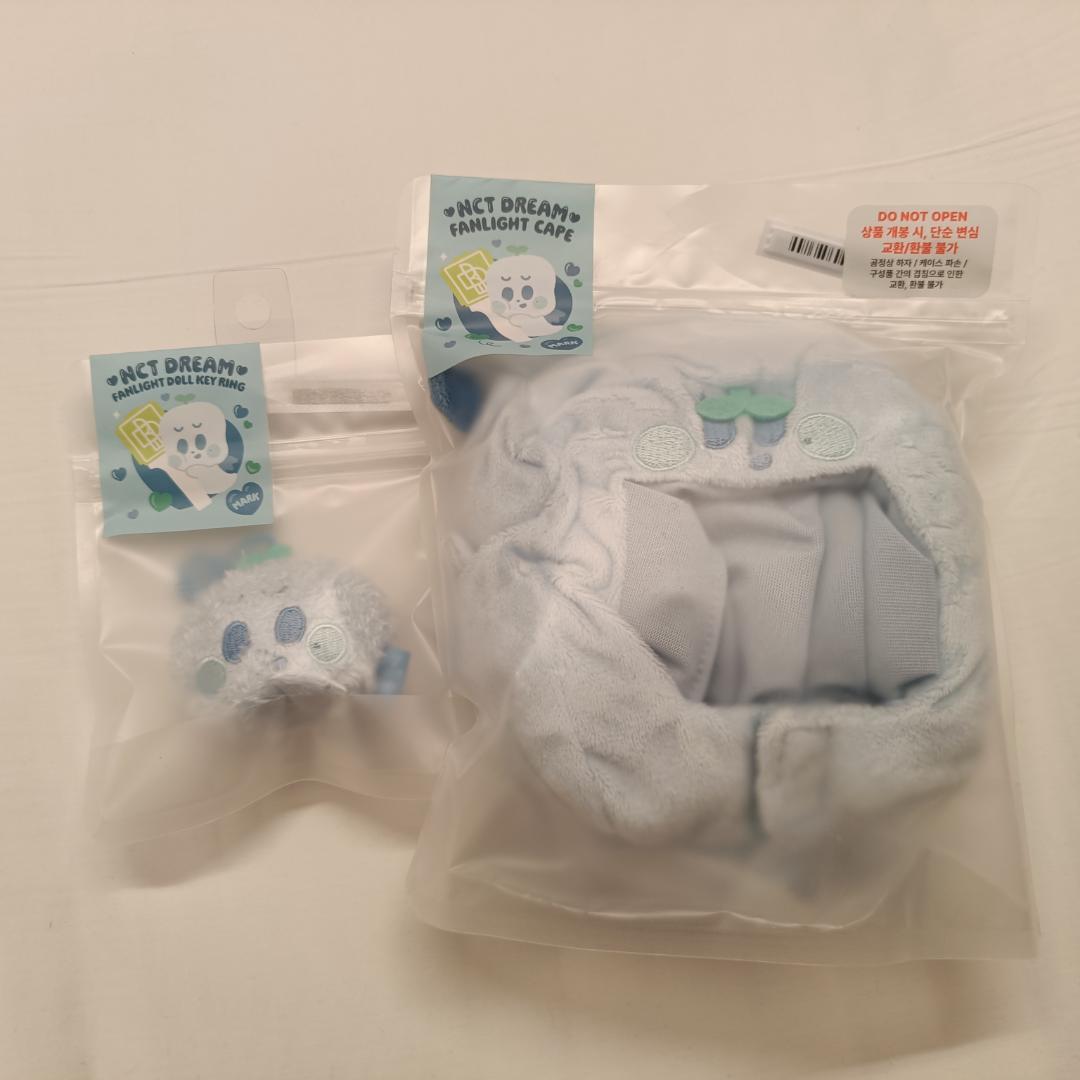 

[USED] NCTDREAM Penlight Cover, Fanlight Cape, Key Ring, Mark