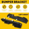 Right+Left Side Front Bumper Bracket Set of 2 Fit For 2011-2015 Hyundai Sonata