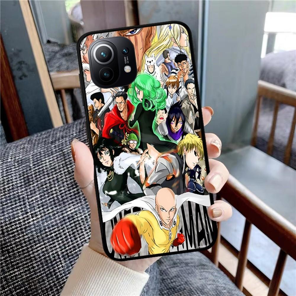 One Punch Man Phone Case For Xiaomi Mi 5X 8 9 10 11 12 Lite Pro 10T PocoX3pro PocoM3 Note 10 Pro Lite
