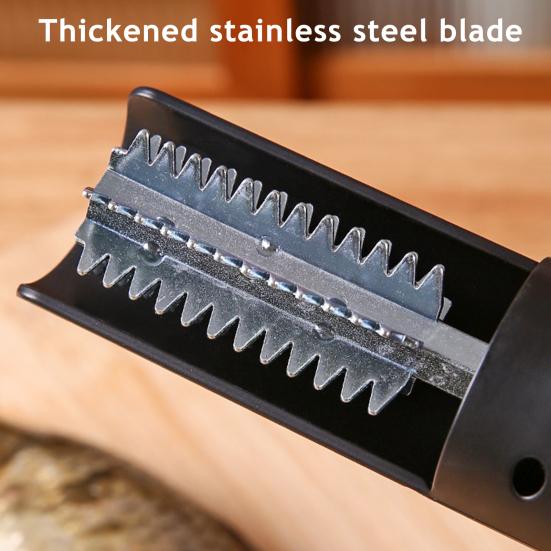 Electric Fish Scaler Cordless Automatic Descaler with Stainless Steel Head Rechargeable Easy-to-use Descaling Tool for Kitchen Outdoor Use