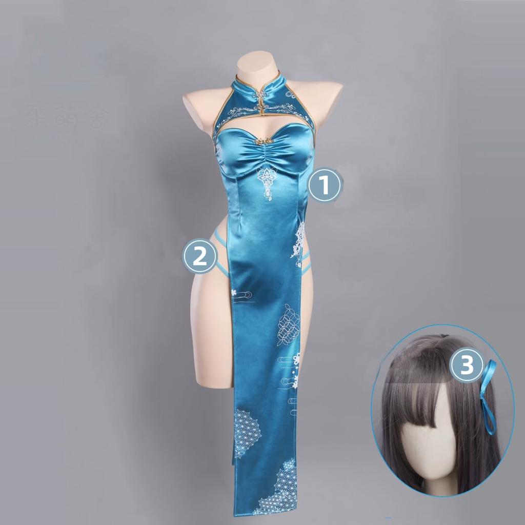 [Pupubanban-ya] [Lavender] Ichinose Asuna Cosplay Costume, Christmas Halloween Costume, Sexy Cape