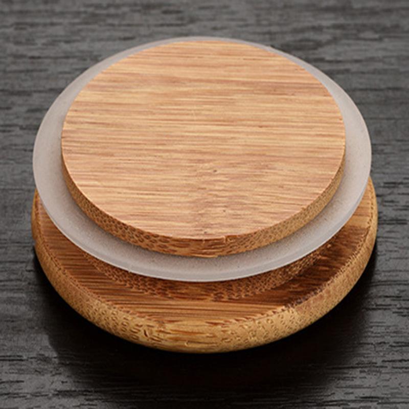 Heat Resistant Glass Tea Infuser Pot  With Wooden Cover Flower Tea Puer Kettle Coffee Cup Teapot Set Wzpi