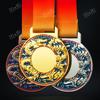 Marathon Gold Winner Award Medals With Neck Ribbon 3D Running Runner 1St 2Nd Trophy Various Sport Souvenir Prize Gift Customized