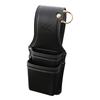 Crimping Two-Tier Holder, Black and Gold, Light PU Leather Series, AH-12BG