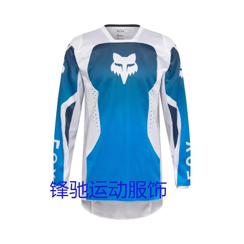 Herren Damen Mountainbike Radtrikot Langarm Schnelltrocknend Offroad Motocross Rennhemd