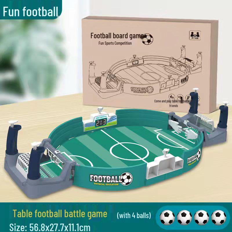 TEMU Interaktives Tischfußball-Desktopspiel für zwei Spieler für Kinder