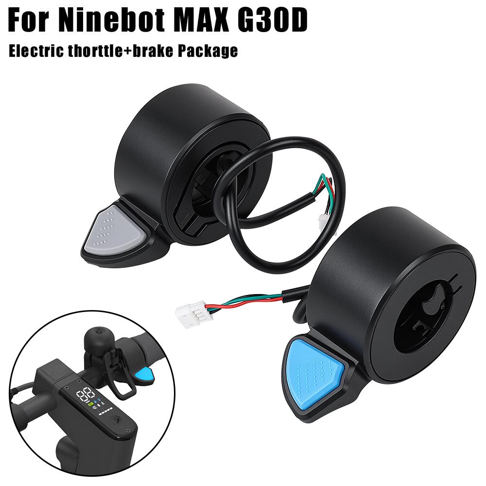 Electric Scooter Speed Dial Thumb Brake Throttle Speed Control for Segway Ninebot MAX G30D Finger Button Speed Control Parts Throttles 2