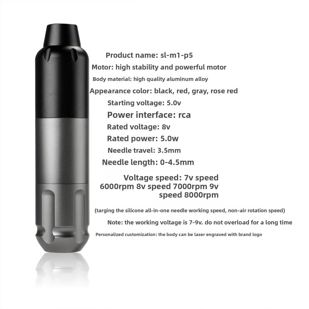 Cartridge Tattoo Machine Kit Tattoo Pen Set for Beginners Rotary Tattoo Pen Type Complete Tattoo Supplies