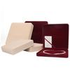Velvet Pearl Necklace Jewelry Set Box - Mother's Day Gift Packaging and Storage Box