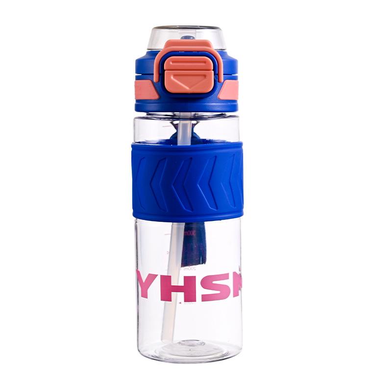 

Hand cup double drinking cup anti-drop boys sports portable plastic cup water cup can t be broken 680ml