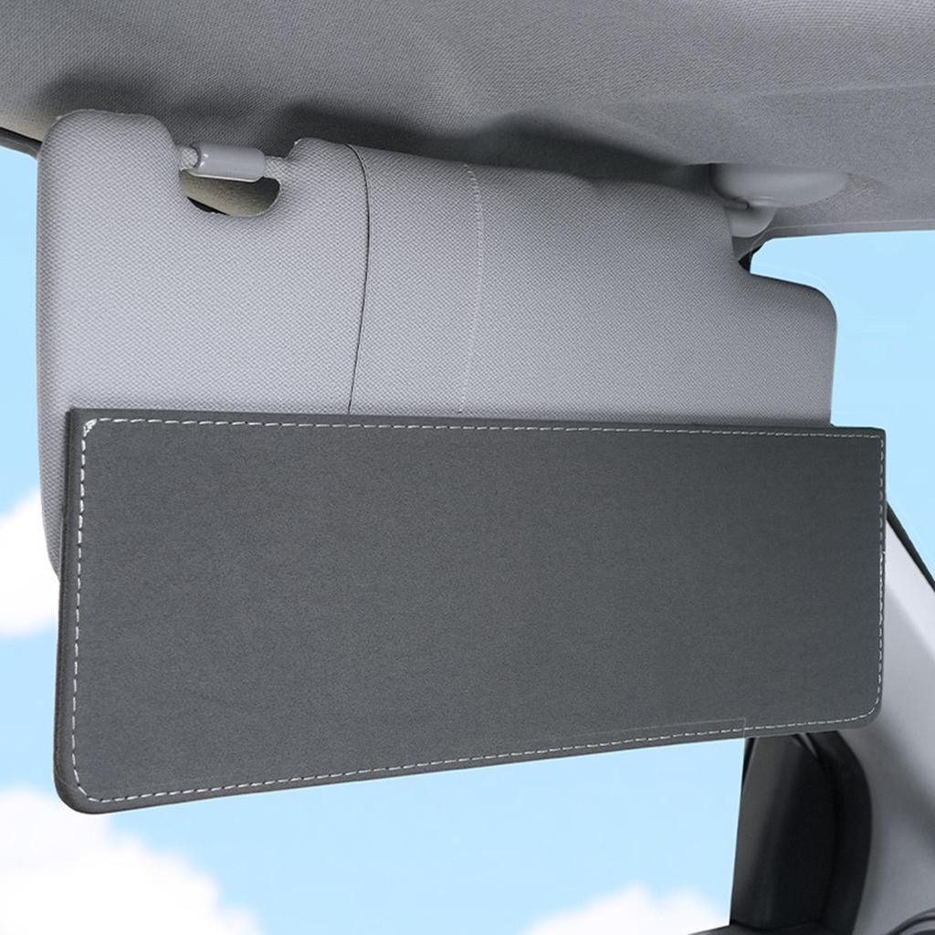 Sun Visor Extender Leather Visor Extender Attachment for Car Visor Anti-glare Automotive Sunvisor Extending Supplies for Trailer