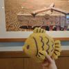 Cartoon Taiyaki Pillow Plush Toy Doll Small Fish Doll
