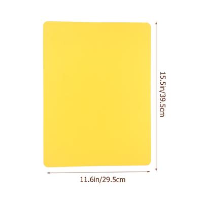 Silicone Place Mat Anti-Scald Waterproof Non-Slip Heat Resistant Table Mat For Kitchen Dining Desk Countertop Mats