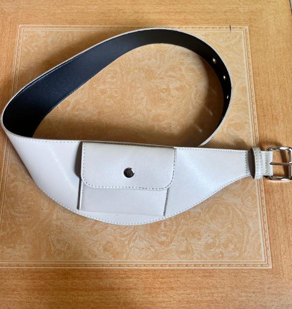 Women's Brown Vintage Suede Waist Bag - High-End Decorative Belt for Jeans & Skirts