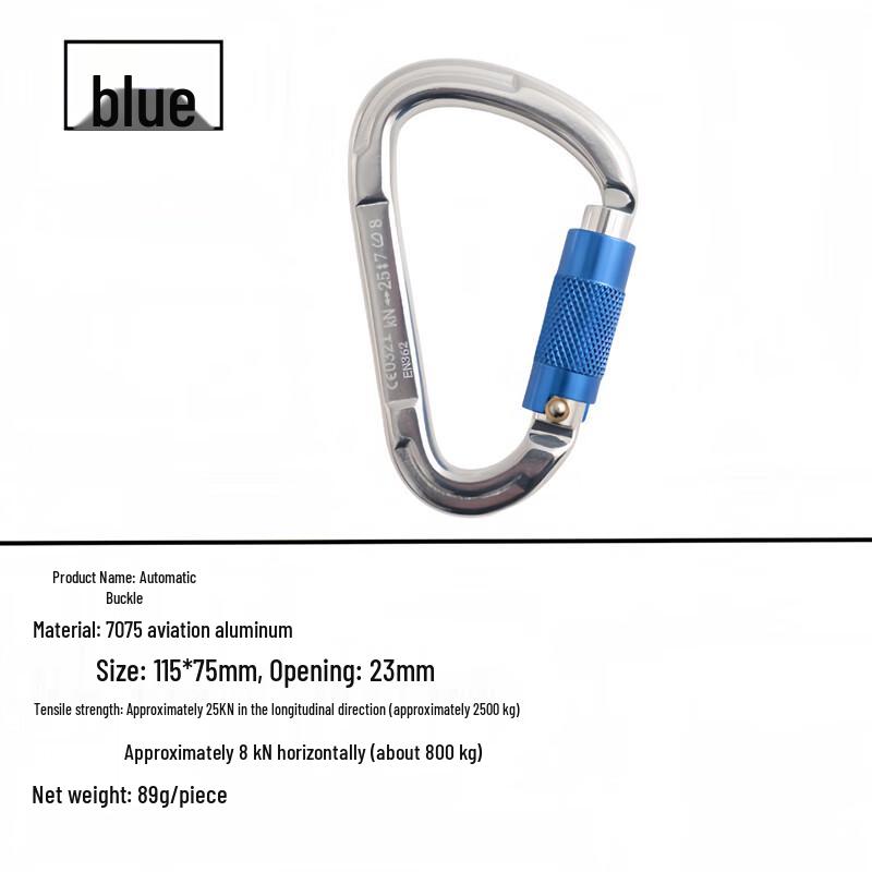 WEZHOD 25KN Pear-shaped Climbing Carabiner