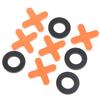 Interakce mezi rodiči a dětmi Dřevěná stolní hra XO Tic Tac Toe šachy Zábavné Vyvíjení inteligentních vzdělávacích hádanek