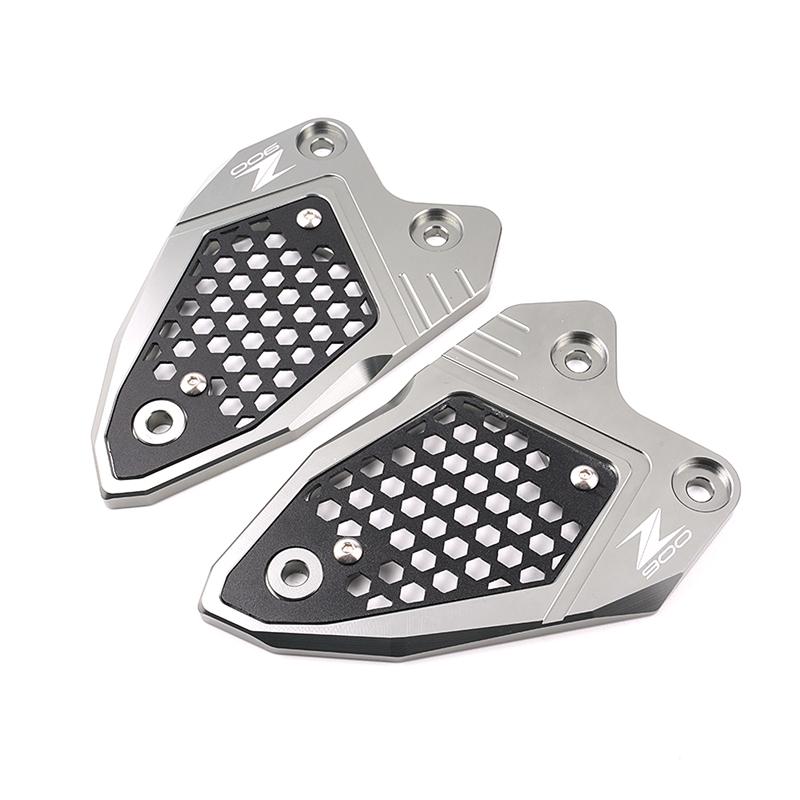 Motorcycle Accessories For Kawasaki Z900 2017 2018    2022 Foot Peg Heel Protective Film Mount Heel Guard