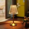 Luxury Crystal Pumpkin Bedside Lamp: Elegantly Designed Charging Night Light with a Simple Atmosphere