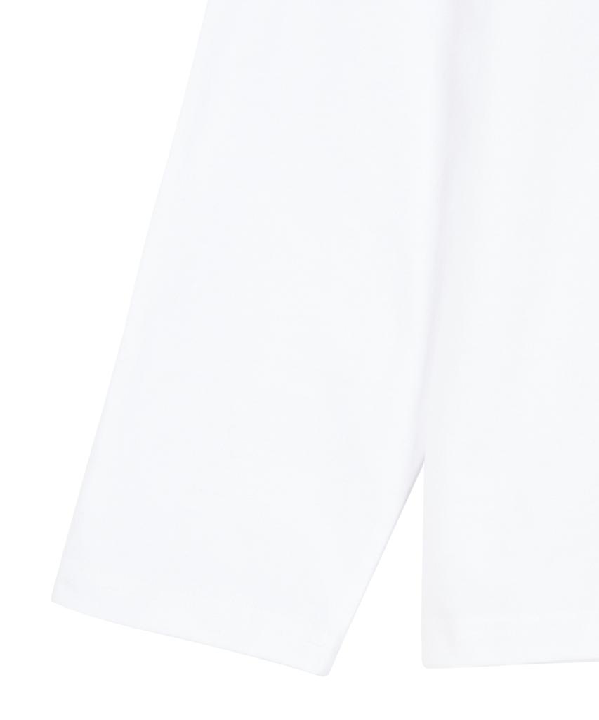 Dandel Dd Type Applique Long Sleeve (White)
