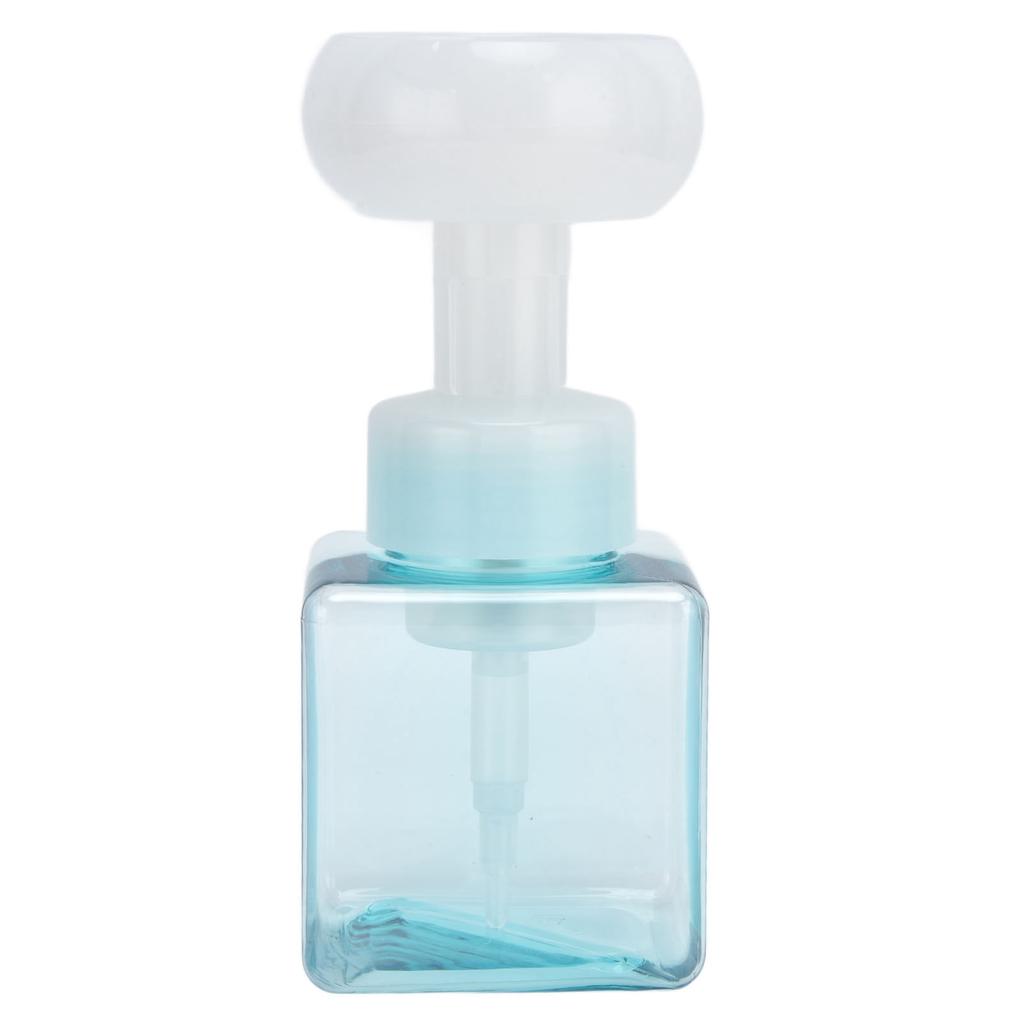 250ml Foaming Bottle PETG Plastic Flower Foam Dispenser Square Bottles for Cosmetic