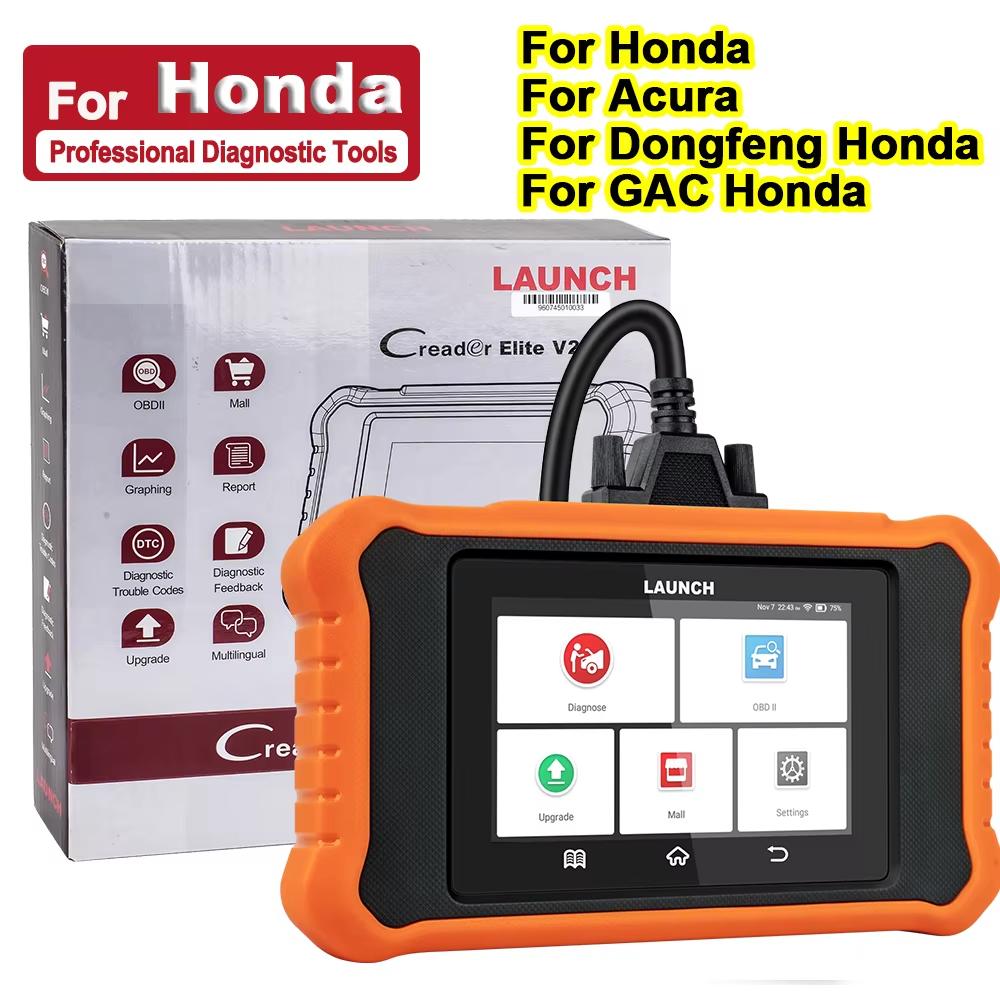2025 LAUNCH Creader Elite V2.0 fit for Toyota Lexus Bi-Directional Scan Tool, Full System OBD2 Scanner, All Reset Service Code R