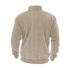 Men's Winter and Autumn Warm Pullover Hoodie Featuring A Quarter-Zip Design and Jacquard Pattern Men's Long-Sleeved Hoodie