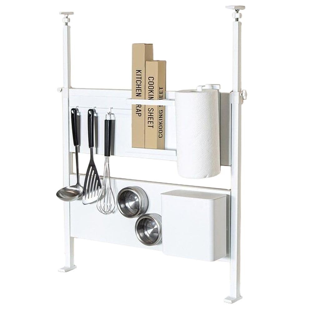 

Nitori Magnetic Tension Kitchen Panel BH640 White, 64cm Wide x 6cm Deep x 105cm High, 8988085